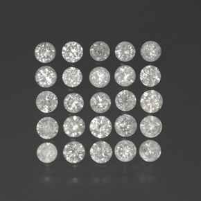 1.33 ct White Diamond Stone, Natural Diamond in Diamond-Cut Shape for Sale