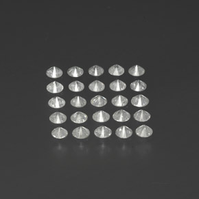 Diamond Gemstone in 2.4 mm Size for Sale, Diamond Stone in White Color