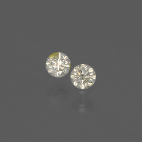 0.15 ct Yellow Diamond Gemstone, Diamond Gem in Diamond-Cut Shape for Sale.