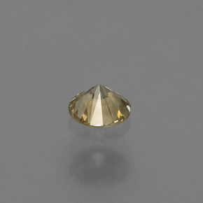 Diamond Gemstone in 3.5 mm (calibrated) Size for Sale, Diamond Stone in Champagne Color