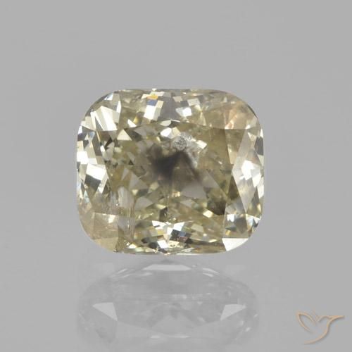 1.15 ct Brown Diamond, 6.3 x 5.6 mm Cushion Cut From South Africa, Photo A