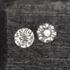 0.05 ctw White Diamond Stones, Natural Diamond in Diamond-Cut Shape for Sale