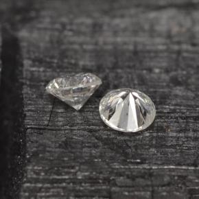 Diamond Gemstones in 1.8 mm Size for Sale, Diamond Stones in White Color
