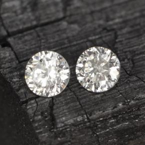 0.05 ct White Diamond Stone, Natural Diamond in Diamond-Cut Shape for Sale