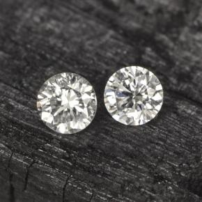 0.05 ct White Diamond Stone, Natural Diamond in Diamond-Cut Shape for Sale