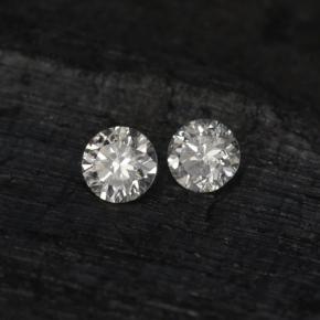 0.05 ctw White Diamond Stones, Natural Diamond in Diamond-Cut Shape for Sale