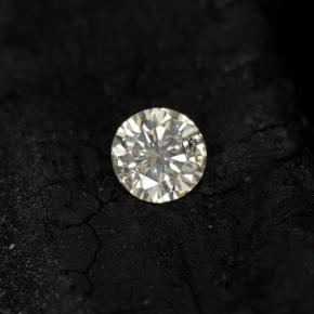 0.10 ct White Diamond Gemstone, Diamond Gem in Diamond-Cut Shape for Sale.