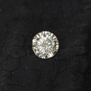 0.10 ct White Diamond Stone, Natural Diamond in Diamond-Cut Shape for Sale
