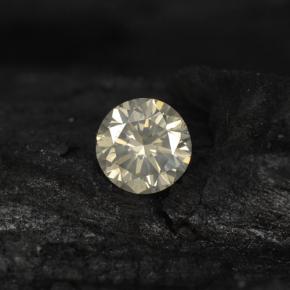 0.13 ct Colorless Diamond Gemstone, Diamond Gem in Diamond-Cut Shape for Sale.