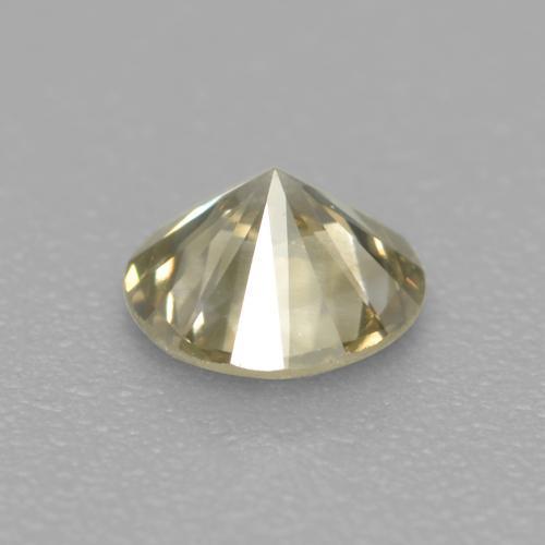 Diamond Gemstone in 3.7 mm Size for Sale, Diamond Stone in Champagne Color