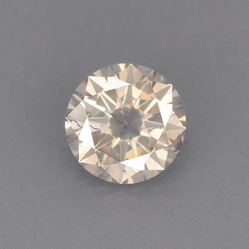 Color champagne Diamante Gem - 0.2ct Taglio brillante (ID: 467153)