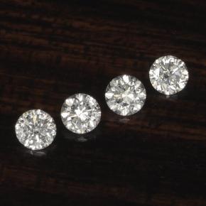 0.09 ctw White Diamond Stones, Natural Diamond in Diamond-Cut Shape for Sale