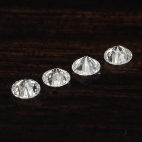 Diamond Gemstone in 1.8 mm Size for Sale, Diamond Stone in White Color
