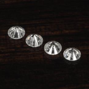 Diamond Gemstone in 1.8 mm Size for Sale, Diamond Stone in White Color