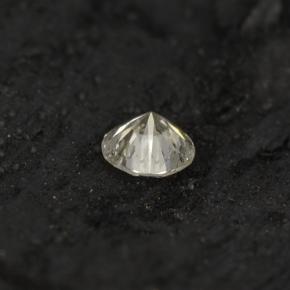 Diamond Gemstone in 2.5 mm (calibrated) Size for Sale, Diamond Stone in Light Yellow Color
