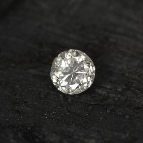 0.05 ct White Diamond Stone, Natural Diamond in Diamond-Cut Shape for Sale
