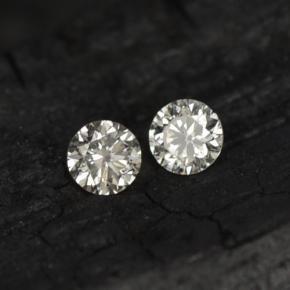 0.05 ct White Diamond Stone, Natural Diamond in Diamond-Cut Shape for Sale
