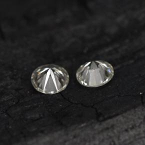 Diamond Gemstone in 1.8 mm Size for Sale, Diamond Stone in White Color