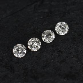 0.09 ctw White Diamond Stones, Natural Diamond in Diamond-Cut Shape for Sale