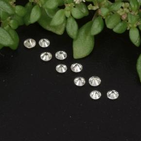 Diamond Gemstone in 1.3 mm Size for Sale, Diamond Stone in White Color