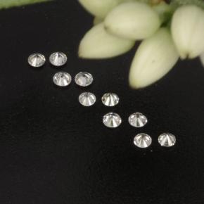 Diamond Gemstone in 1.3 mm Size for Sale, Diamond Stone in White Color