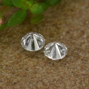 Diamond Gemstones in 2 mm (calibrated) Size for Sale, Diamond Stones in White Color