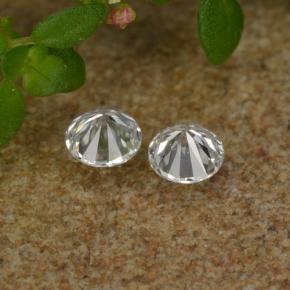 Diamond Gemstones in 2 mm (calibrated) Size for Sale, Diamond Stones in White Color