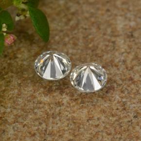 Diamond Gemstones in 2 mm (calibrated) Size for Sale, Diamond Stones in White Color