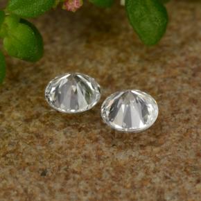 Diamond Gemstones in 2.1 mm Size for Sale, Diamond Stones in White Color