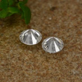 Diamond Gemstones in 2 mm (calibrated) Size for Sale, Diamond Stones in White Color
