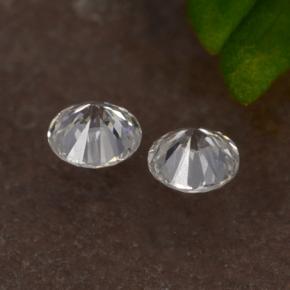 Diamond Gemstones in 2 mm (calibrated) Size for Sale, Diamond Stones in White Color