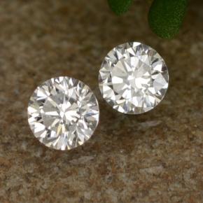 0.07 ctw White Diamond Stones, Natural Diamond in Diamond-Cut Shape for Sale