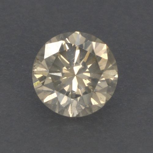 0.13 ct Brown Diamond Gemstone, Diamond Gem in Diamond-Cut Shape for Sale.