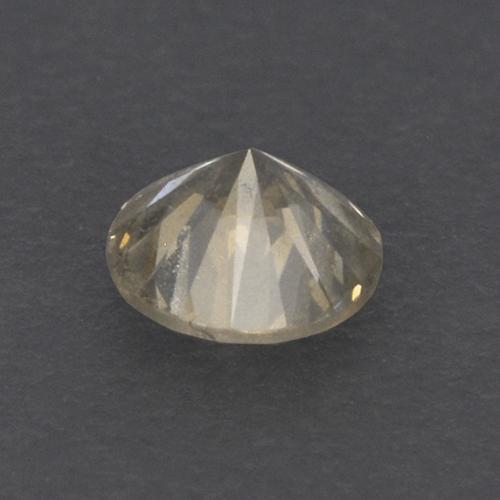 Diamond Gemstone in 3 mm (calibrated) Size for Sale, Diamond Stone in Medium Brown Color