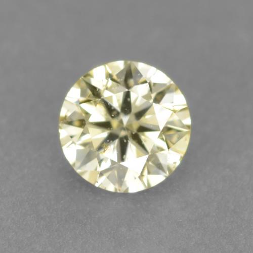 Jaune citron Diamant gemme - 0.1ct Diamant de coupe (ID: 543899)