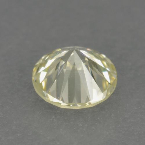 Diamond Gemstone in 3.5 mm (calibrated) Size for Sale, Diamond Stone in Medium-Light Yellow Color