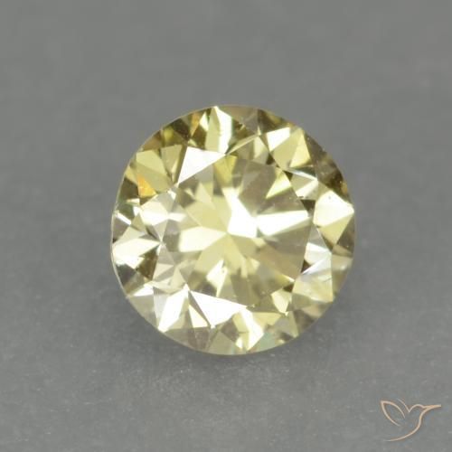 Best Yellow Diamond for an April Birthstone Ring | 3.3 mm, Natural Diamond