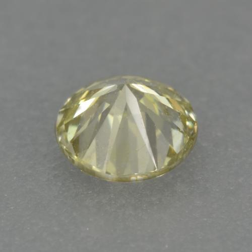 Diamond Gemstone in 3.5 mm (calibrated) Size for Sale, Diamond Stone in Lemon Yellow Color