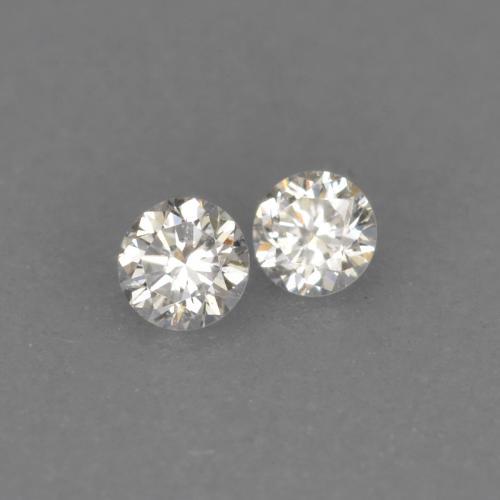 0.04 ctw White Diamond Stones, Natural Diamond in Diamond-Cut Shape for Sale