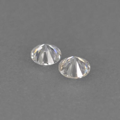 Diamond Gemstones in 1.6 mm Size for Sale, Diamond Stones in Warm White Color
