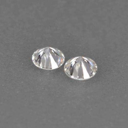 Diamond Gemstones in 1.7 mm Size for Sale, Diamond Stones in Warm White Color