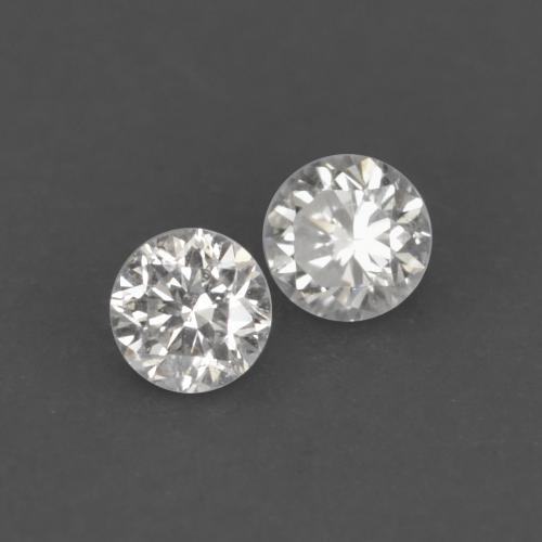 0.04 ctw White Diamond Stones, Natural Diamond in Diamond-Cut Shape for Sale