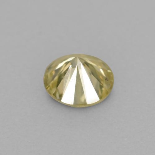 Diamond Gemstone in 3 mm (calibrated) Size for Sale, Diamond Stone in Champagne Color