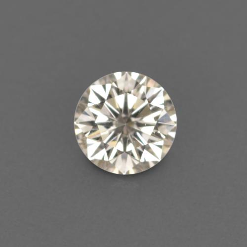 0.09 ct White Diamond Gemstone, Diamond Gem in Diamond-Cut Shape for Sale.