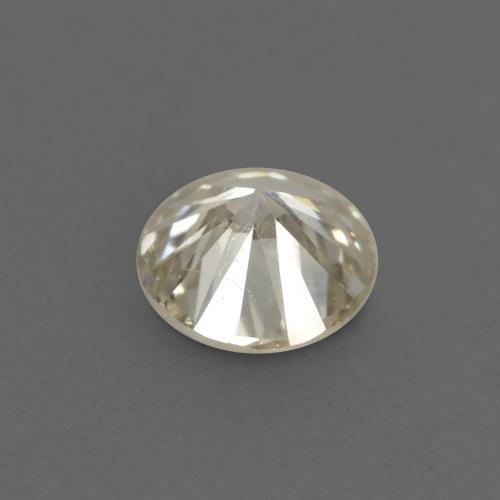 Diamond Gemstone in 3.4 mm Size for Sale, Diamond Stone in Champagne Color
