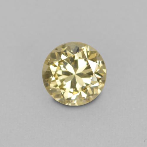 champagnerfarbend Diamant Edelstein - 0.1ct Diamanten-Schliff (ID: 564583)