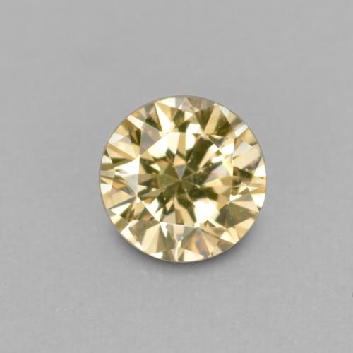 Champagne Diamond Gem - 0.1ct Diamond-Cut (ID: 564584)