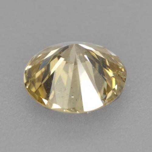 Diamond Gemstone in 5 mm (calibrated) Size for Sale, Diamond Stone in champagne Color