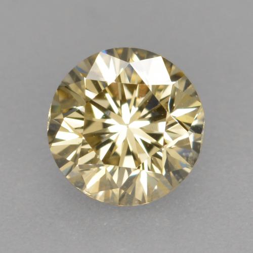 champagne Diamant Edelstein - 0.4ct Diamanten-Schliff (ID: 564596)