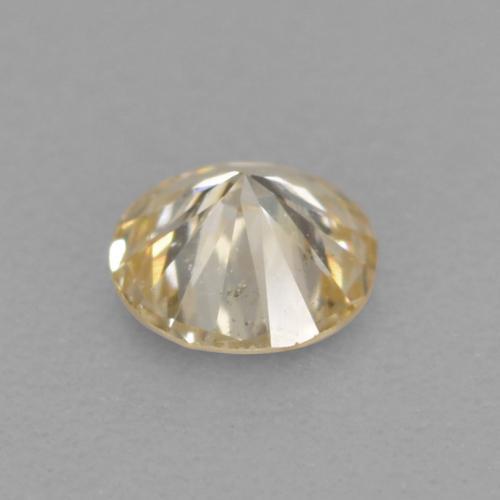 Diamond Gemstone in 3 mm (calibrated) Size for Sale, Diamond Stone in Champagne Color